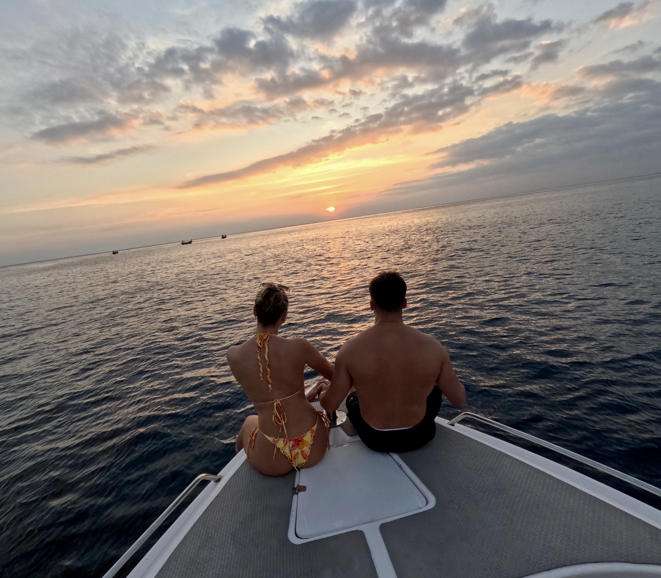 Private boat charter on turquoise water at Phi Phi Islands